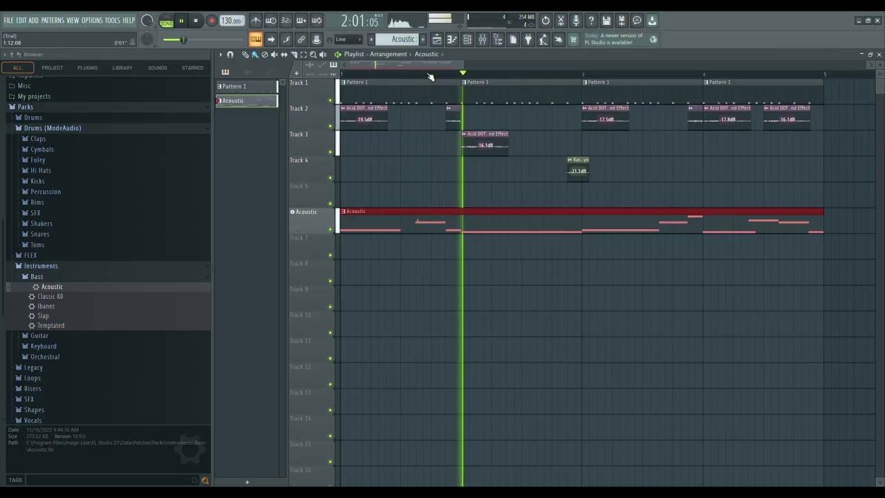 fl studio practice except i practice the bass