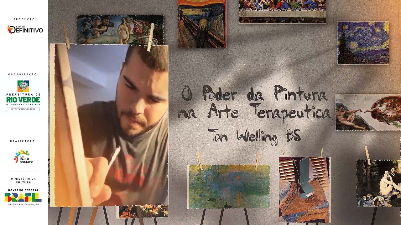 O Poder da Pintura na Arte Terapêutica - com Ton Welling BS