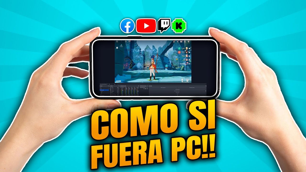 🔥 La Mejor forma de hacer STREAMS (con chat en pantalla) desde tu CELULAR 2025!!