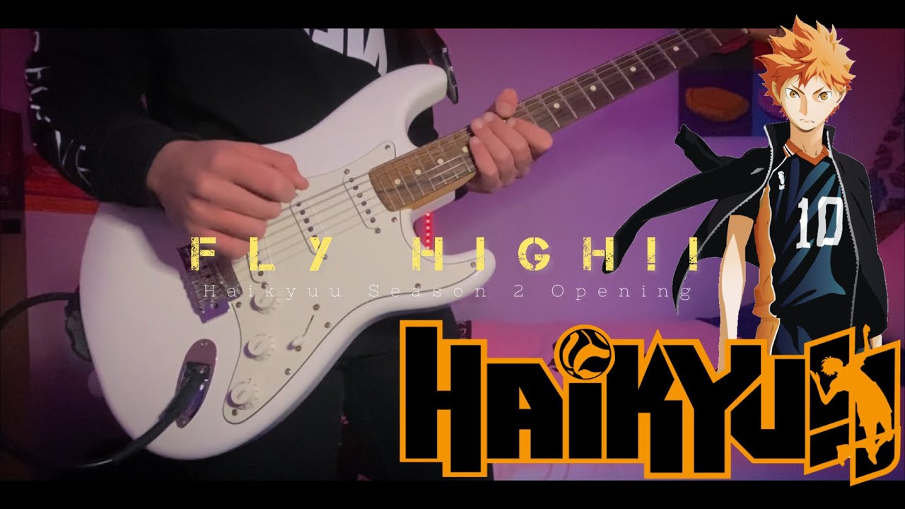 FLY HIGH!! - BURNOUT SYNDROMES | Haikyuu Season 2 Opening | Guitar Cover