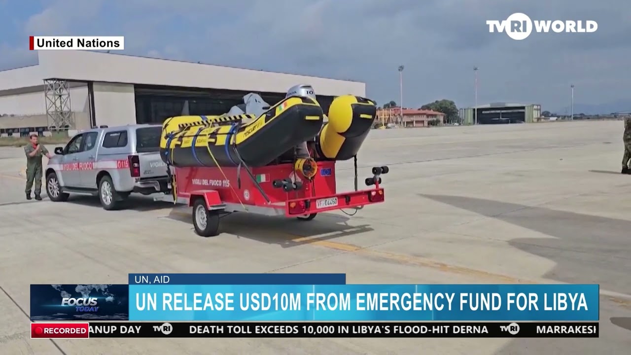 UN EMERGENCY AID FOR LIBYA
