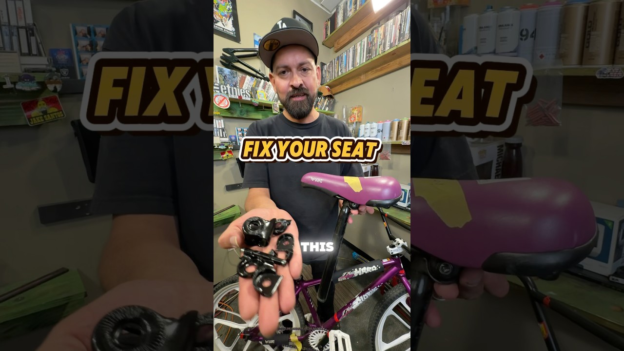 Bicycle seat adjustment - bicycle seat installation