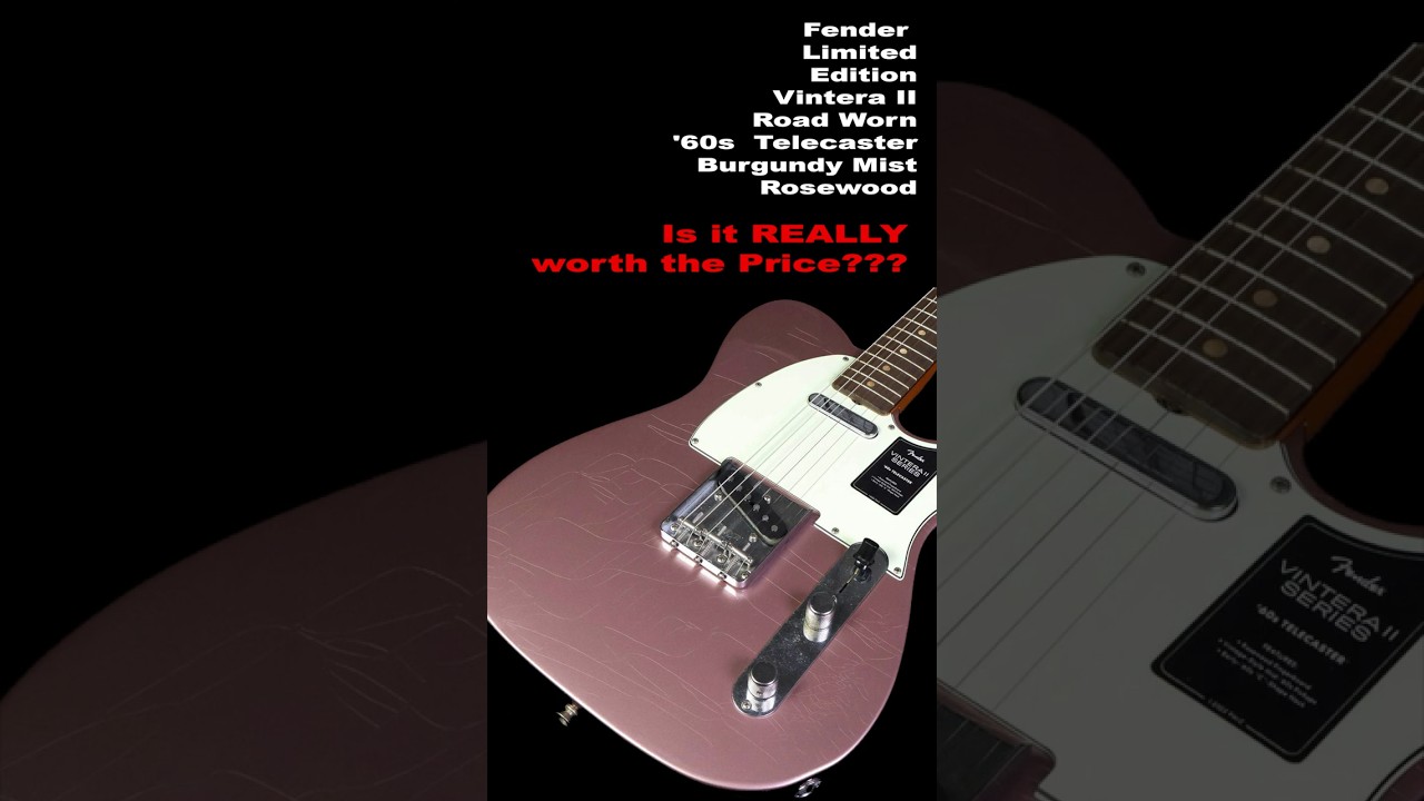 Электрогитара Fender Limited Vintera II Road Worn Telecaster 60-х годов