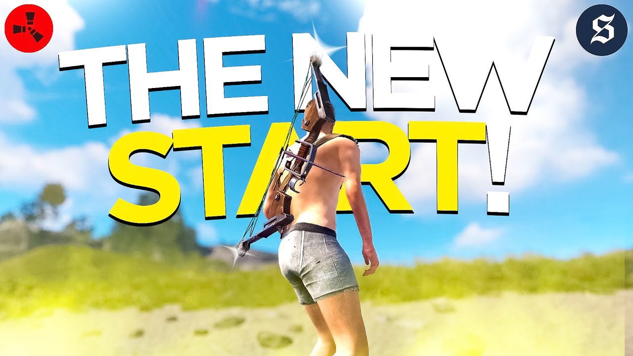 LEGENDARY HDRP START with the COMPOUND BOW! (SOLO VANILLA RUST #1 S75)