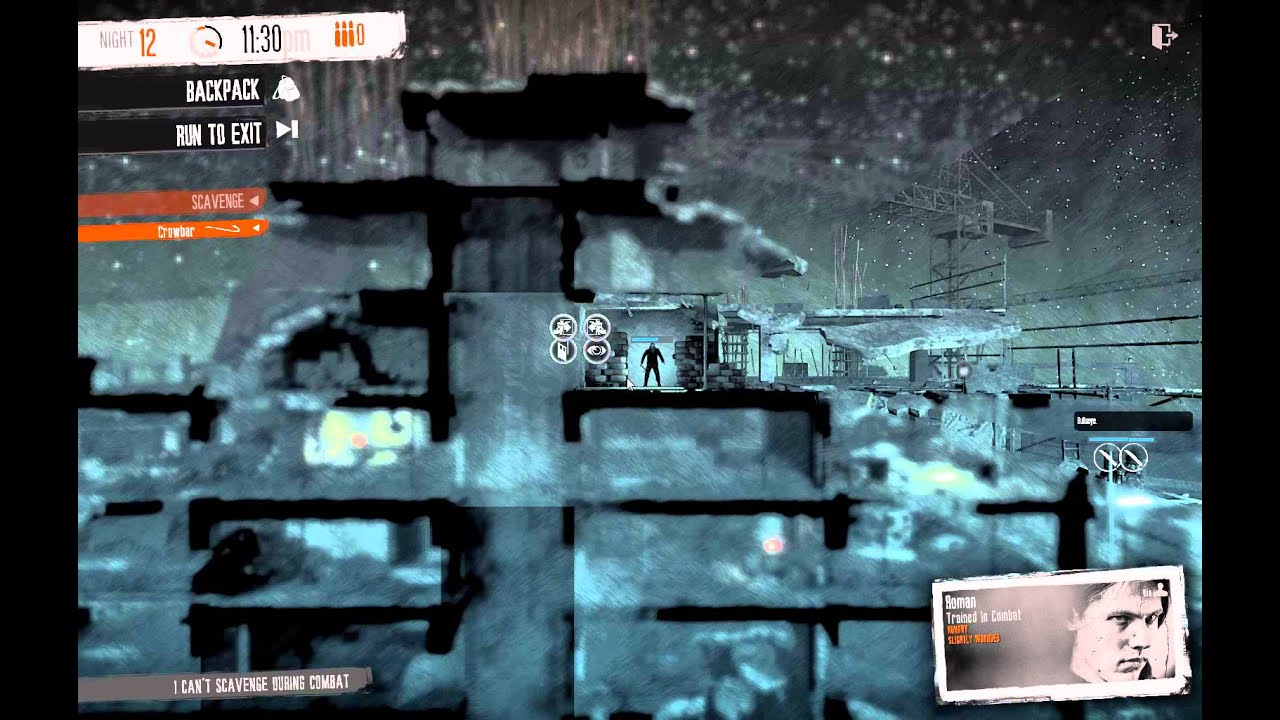 This War of Mine-Easy Takedown-Construction Site-Sniper