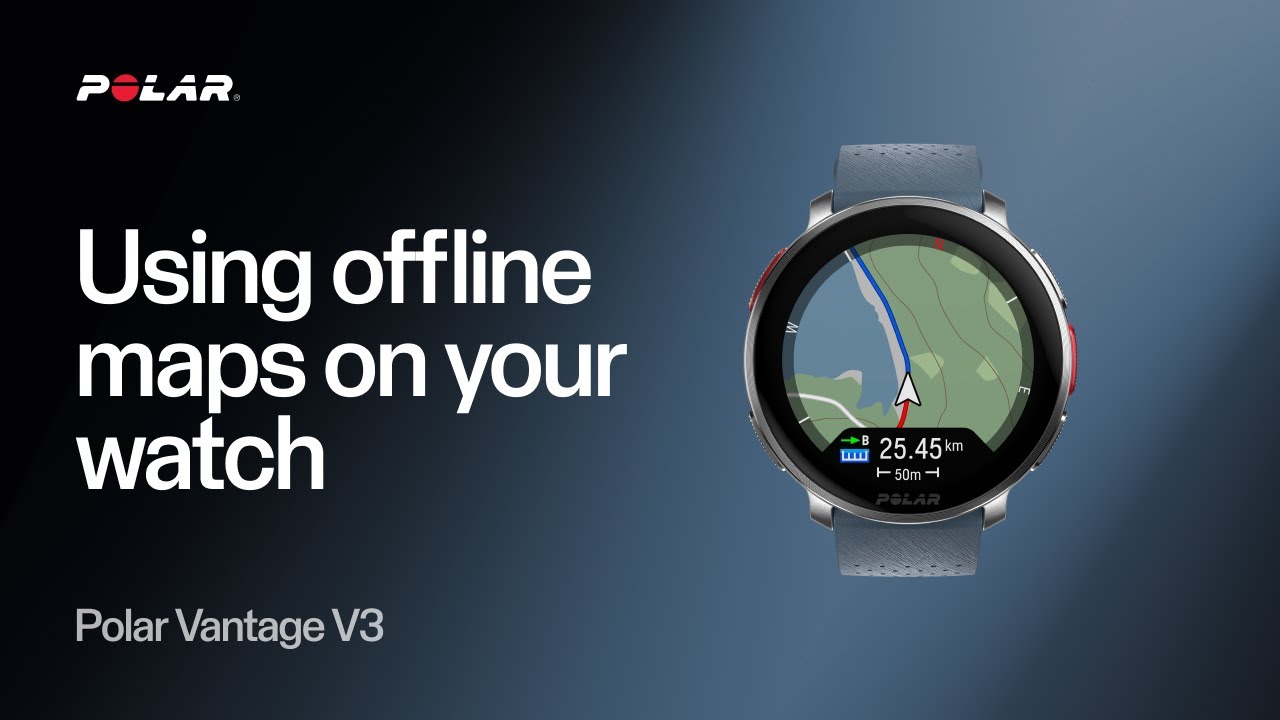 Polar Vantage V3 | Using Offline Maps on your Watch