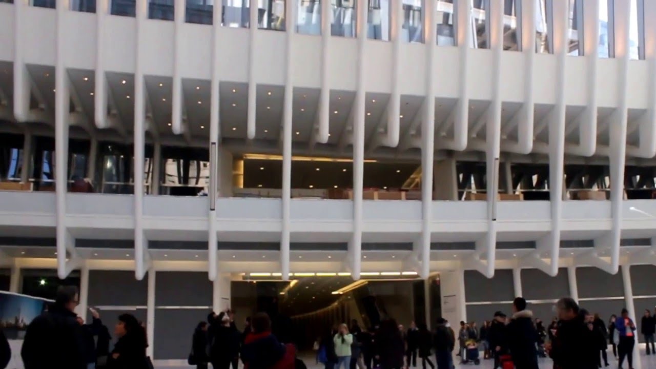 Walk through of WTC PATH Station and Oculus