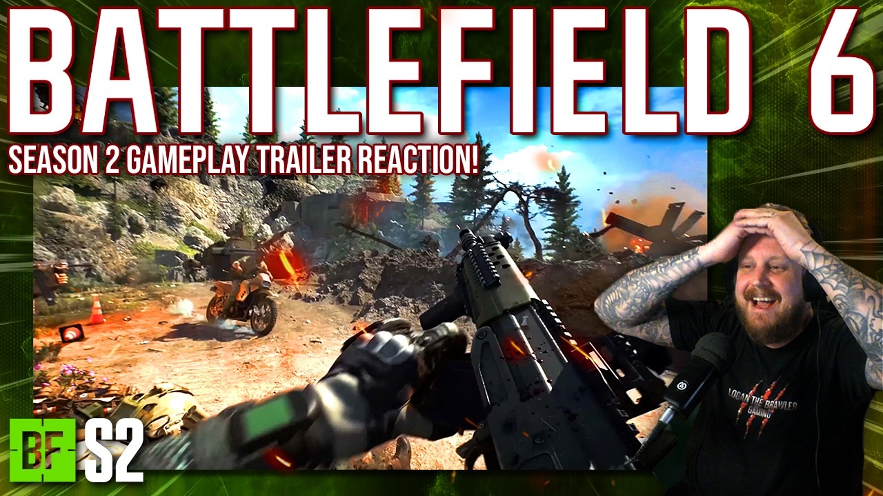 Новый геймплейный трейлер 2-го сезона Battlefield 6 просто невероятный!