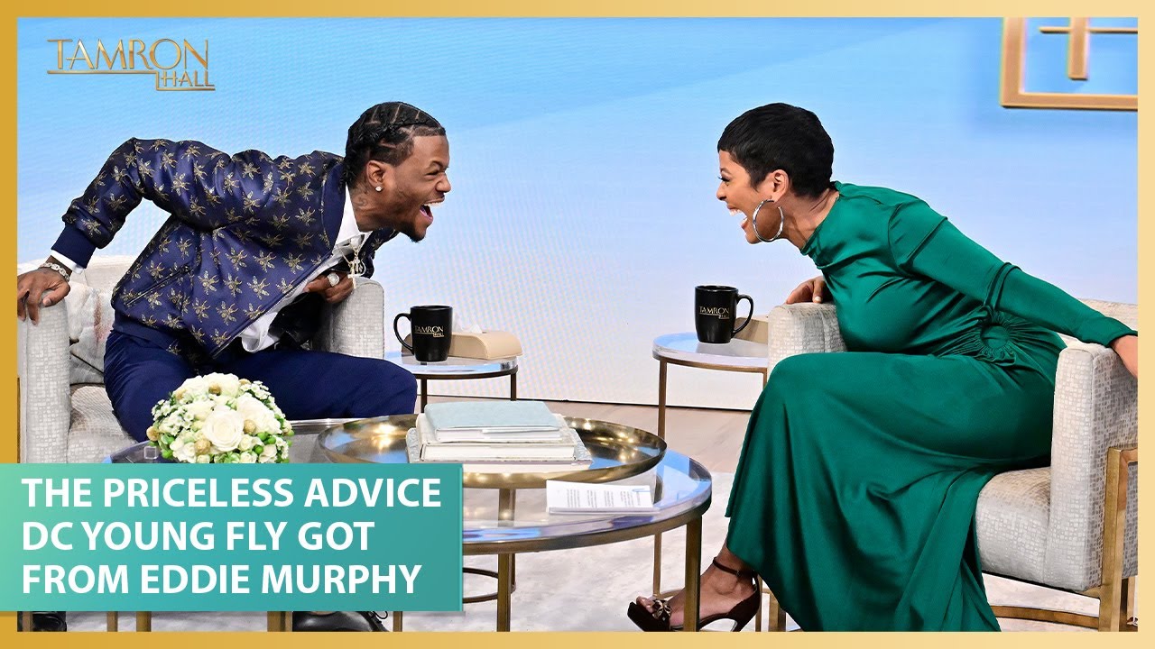 The Priceless Advice DC Young Fly Got From “Candy Cane Lane” Costar Eddie Murphy