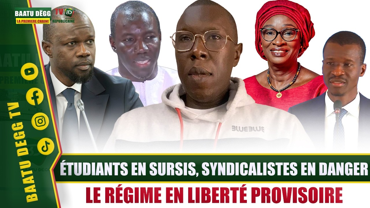 🔴[ EN DIRECT ] BAH DIAKHATE : Étudiants en sursis, Syndicalistes en danger, le Régime en liberté pro