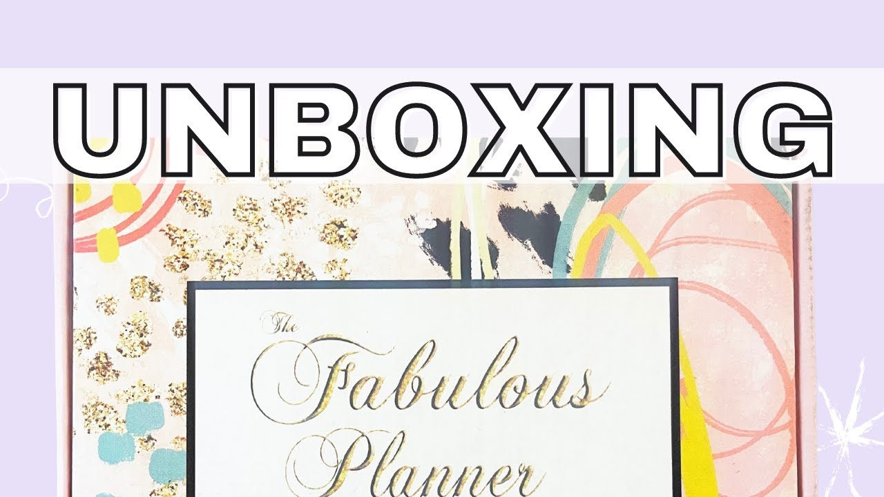 The Fabulous Planner Unboxing | Planner Subscription Box