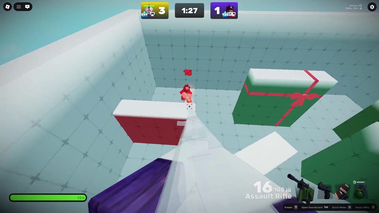 doing random 1v1's and normal 1v1's