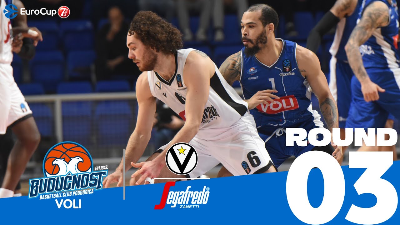 Buducnost rallies past Virtus in thriller! | Round 3, Highlights | 7DAYS EuroCup