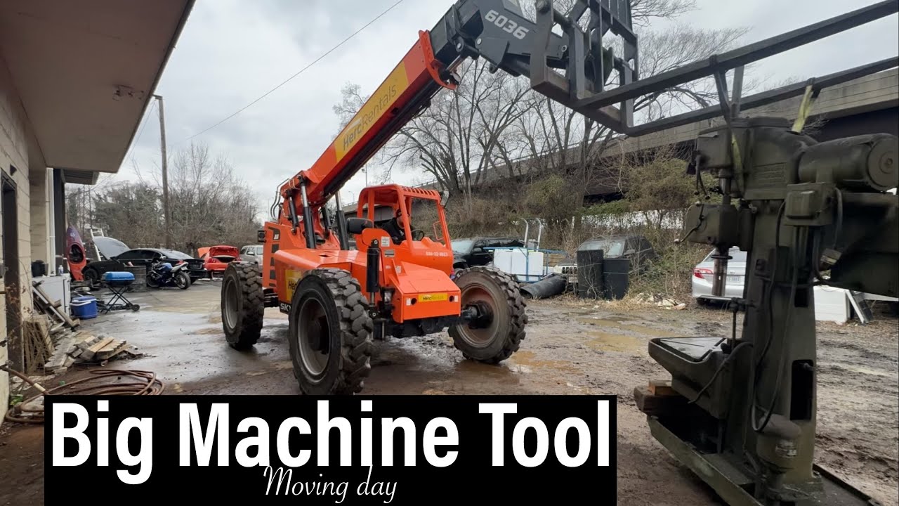 1 Power Hammer, 3 Presses, Moving Machinery with Chris Cash