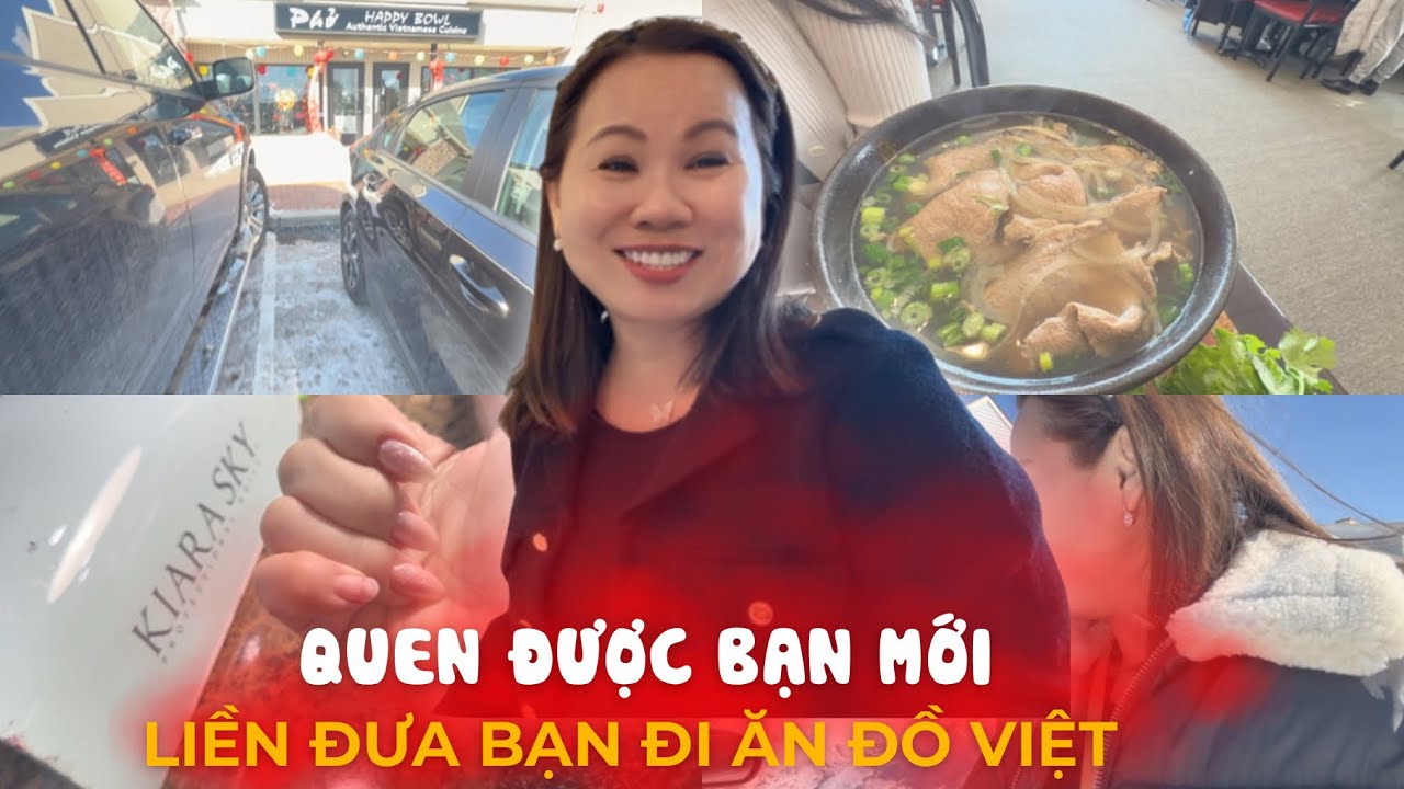 Quen Được Bạn Mới Người Mexico Nên Đưa Bạn Đi Ăn Đồ Ăn Việt Nam Tại Mỹ | Đến Mỹ Cùng Mai