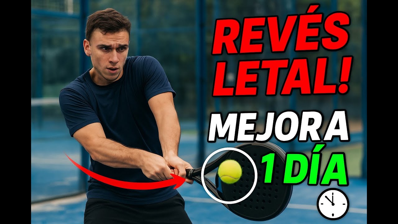 ¡MEJORA tu REVÉS en 1 DÍA! 💥 Truco rápido y efectivo para PÁDEL