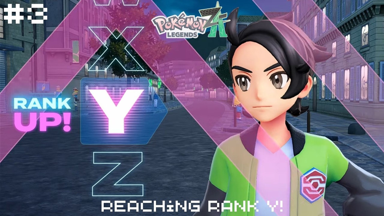 Pokémon Legends: Z-A - Прохождение игры, часть 3: Достижение ранга Y!