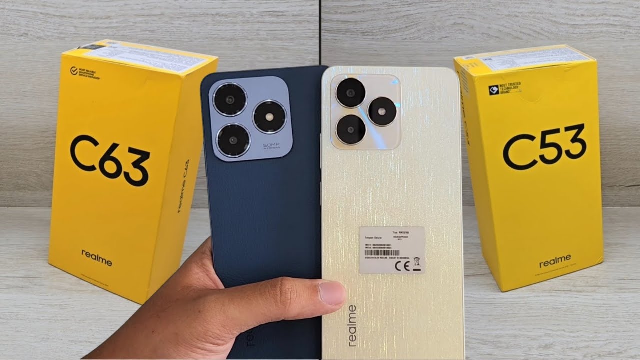 Realme C63 vs Realme C53 | تختار إيه افضل موبايل