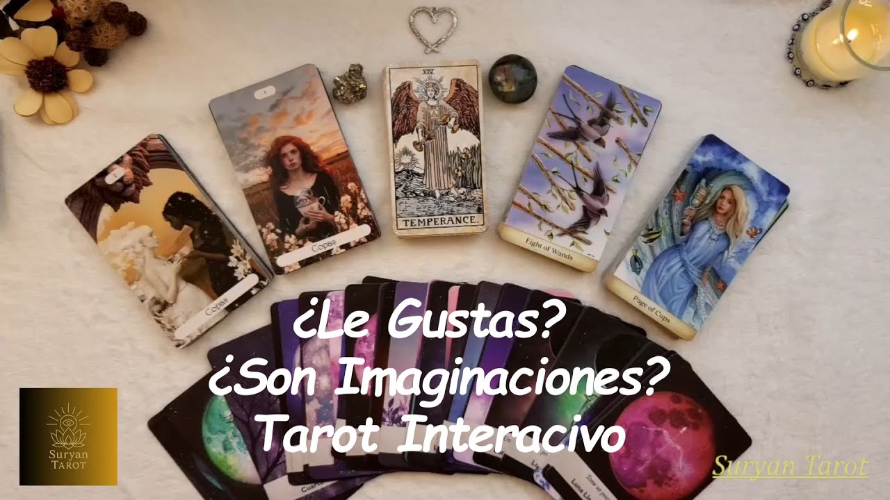 💖¿Le Gustas o te lo Imaginas?💫🤔Tarot Interactiva Amor 🔮🫶
