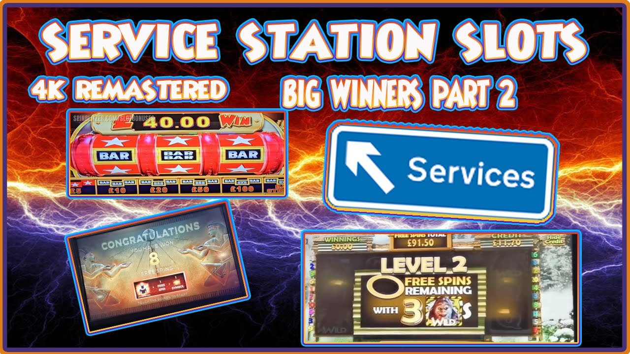 UK SLOTS: Spin Raiders: HUGE WINS At The Service Station Slots!