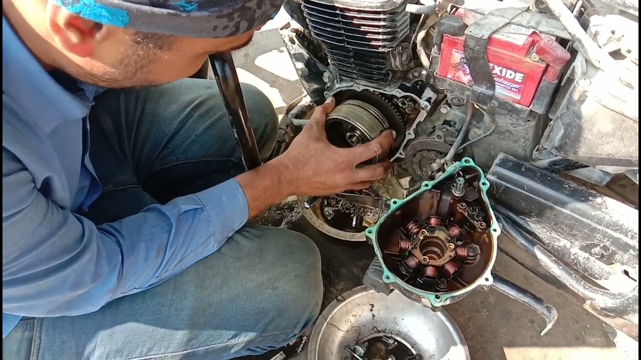 Honda Shine timing chain original fitting detail video