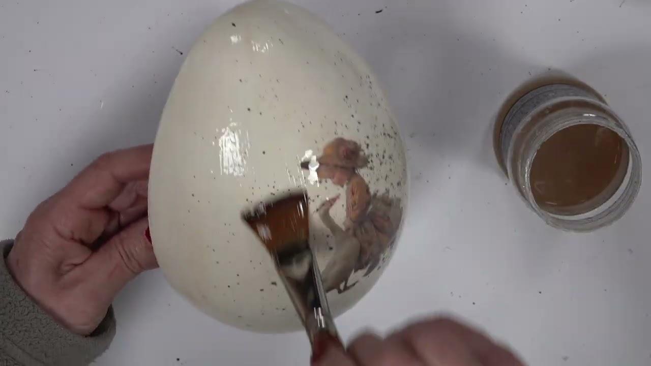 Anleitung Lablanche Vintage Crackle Egg