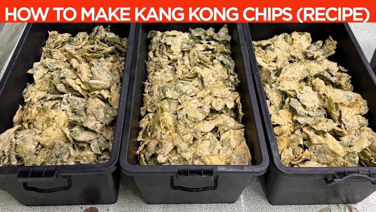HOW TO MAKE KANGKONG CHIPS (RECIPE) | Small Business Ideas At Home
