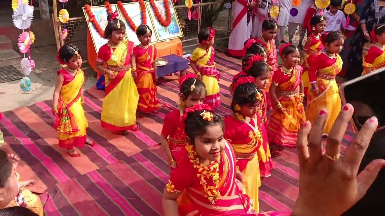 School er basanto utsab a mithai er dance
