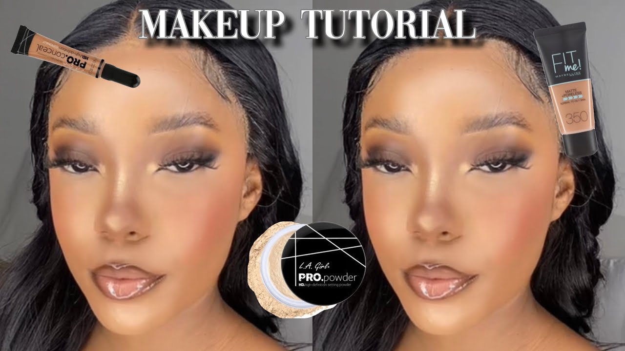 Affordable beginner makeup tutorial | South African YOUTUBER | vlogmas ep. 5