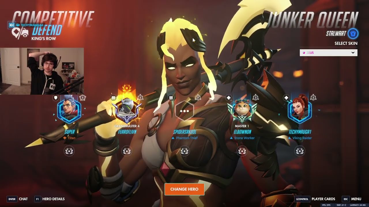 20 000 урона! Суперкоролева мусорщиков неубиваема! | Overwatch, 1 сезон