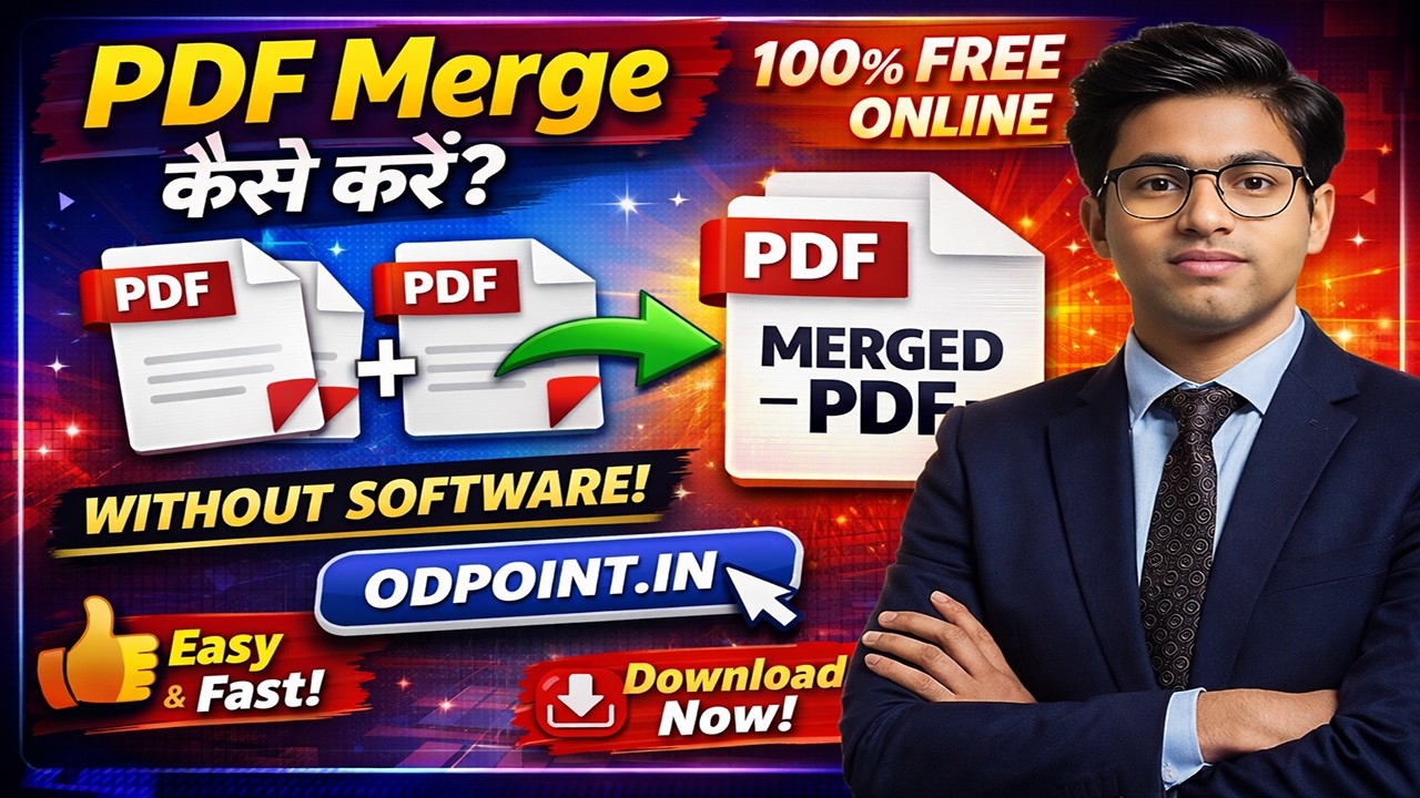 PDF Merge Kaise Kare (бесплатный инструмент) | Объединение PDF-файлов онлайн &ndash; ODPOINT
