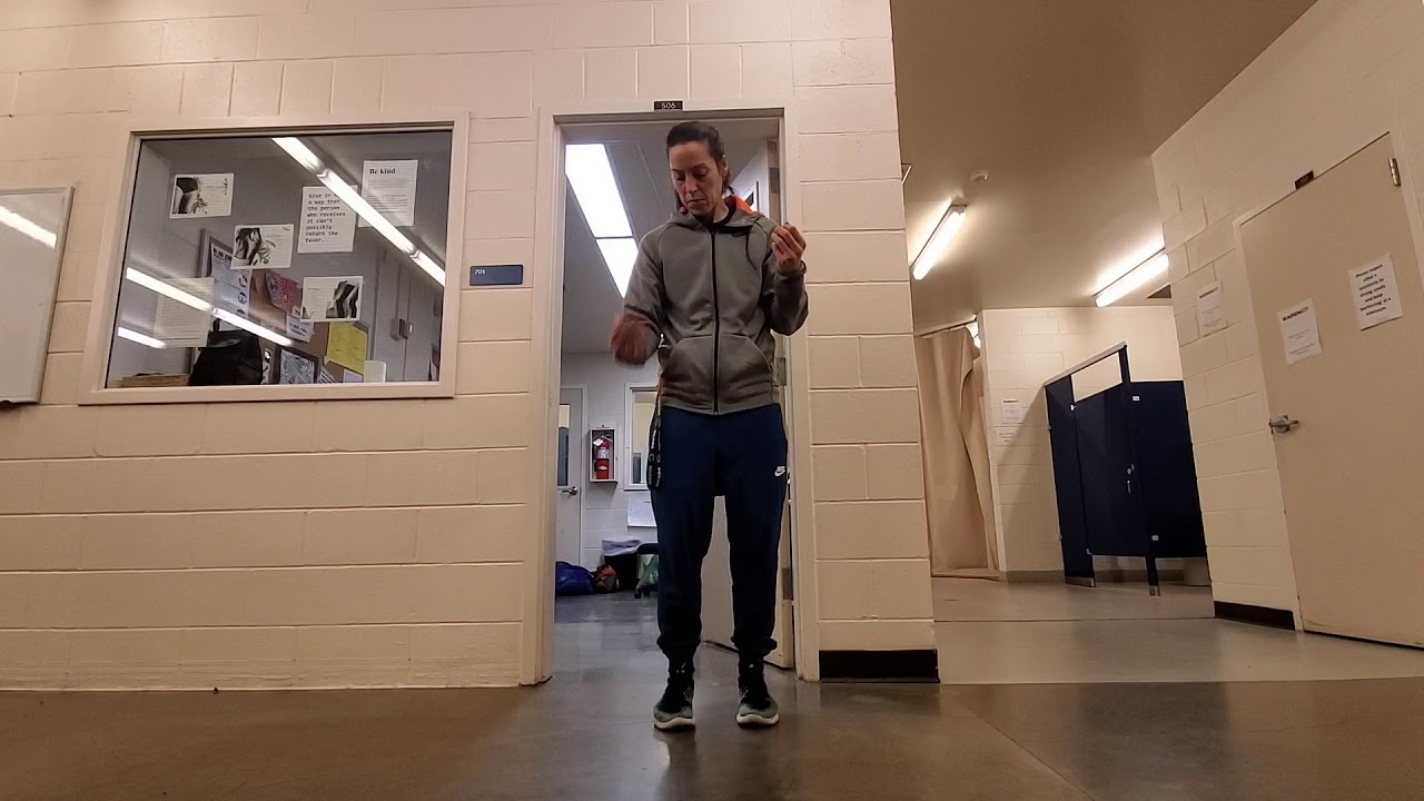 Bal-A-Vis-X Solo drills 1 - rotation and stepping