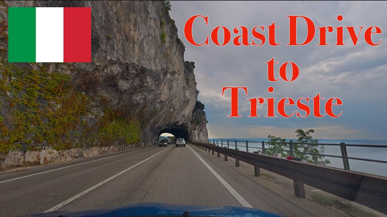 Italian Coastal Drive to Trieste 🇮🇹POV Drive