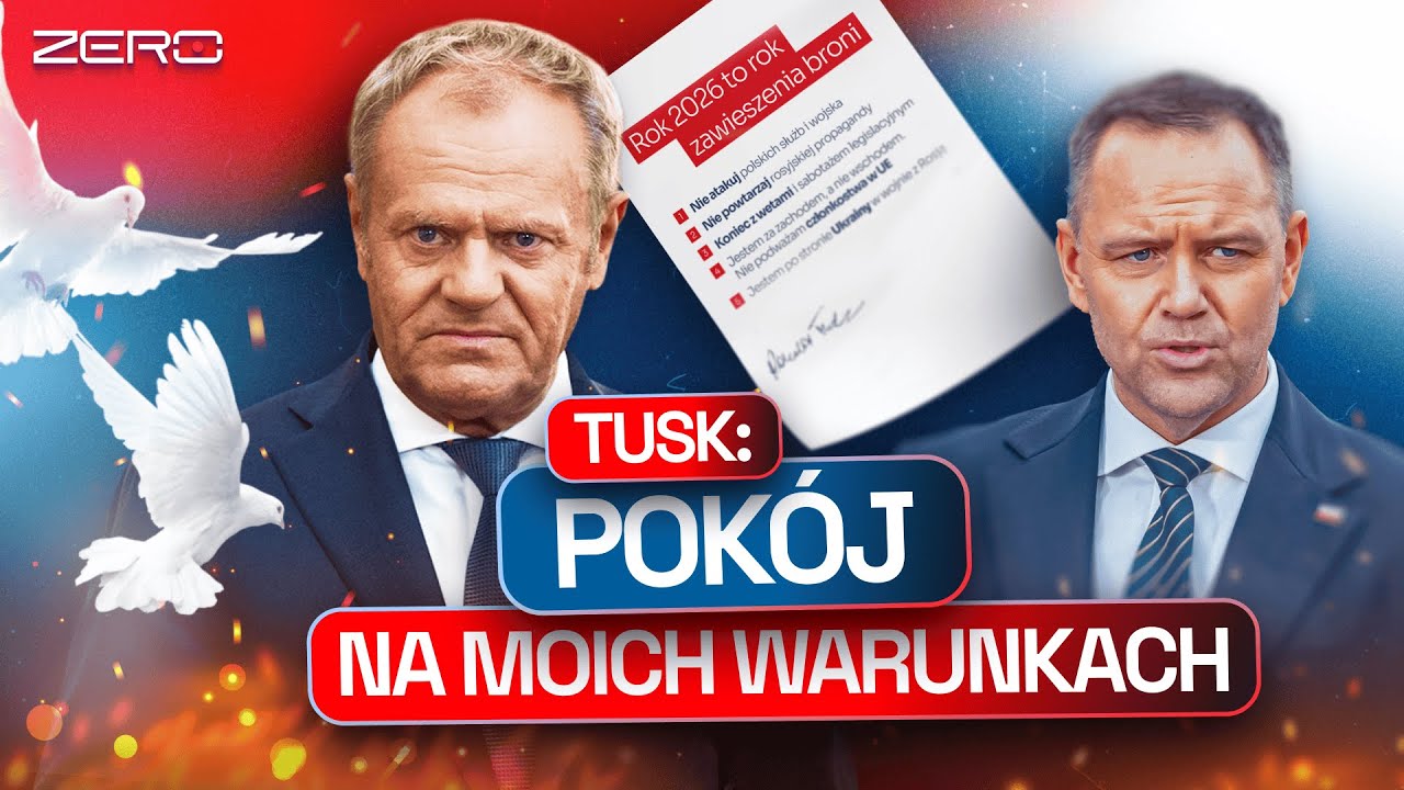 TUSK WZYWA DO ZAWIESZENIA BRONI, ALE ŻĄDA KAPITULACJI NAWROCKIEGO