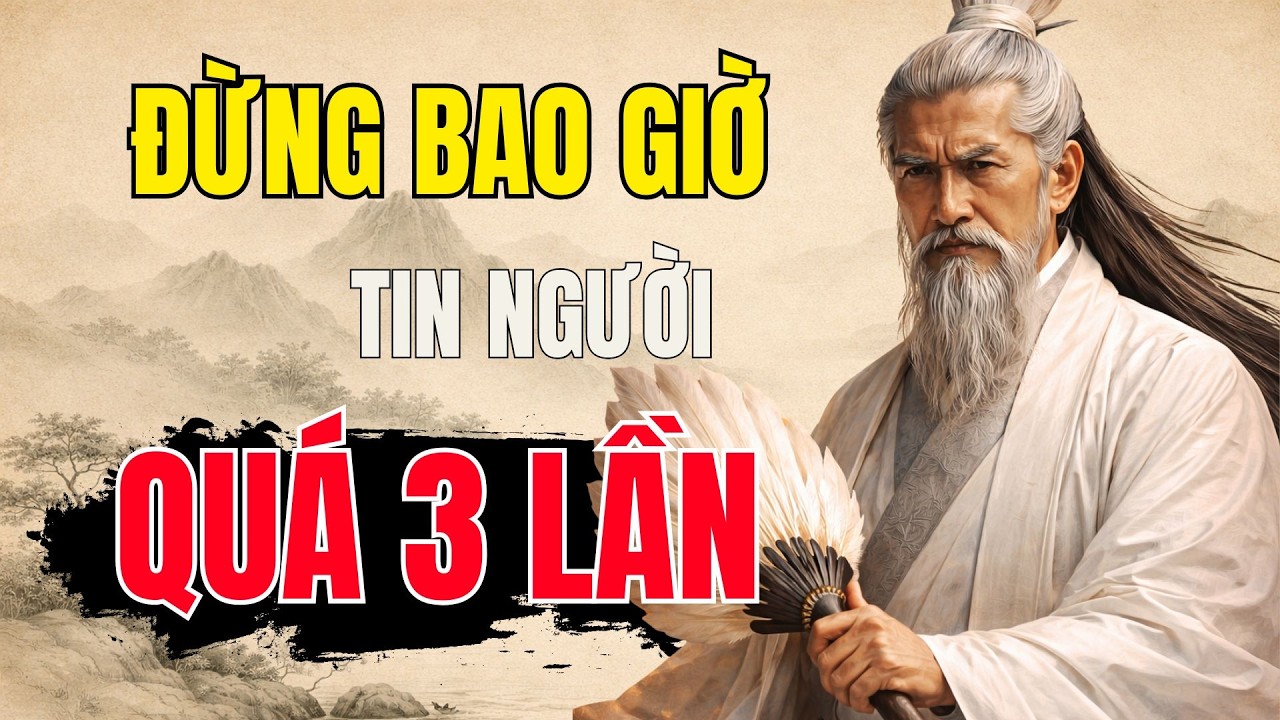 Đừng Bao Giờ Tin Người Quá 3 Lần – Vì Sao?