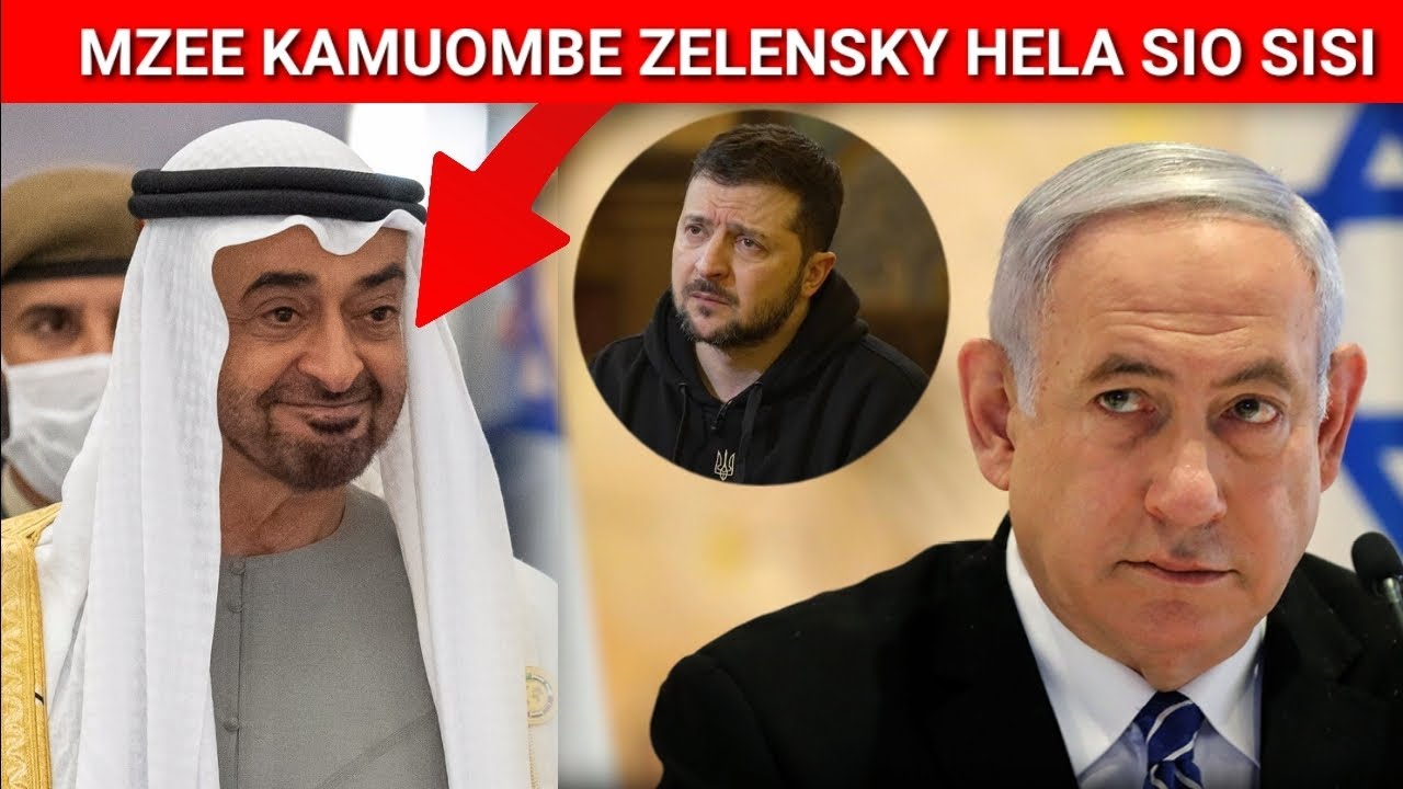 NETANYAU ALIAMBIWA AMUOMBE PESA ZELENSKY KUMBE WANAJUA ZELENSKY AMEIBA BILLION MOJA