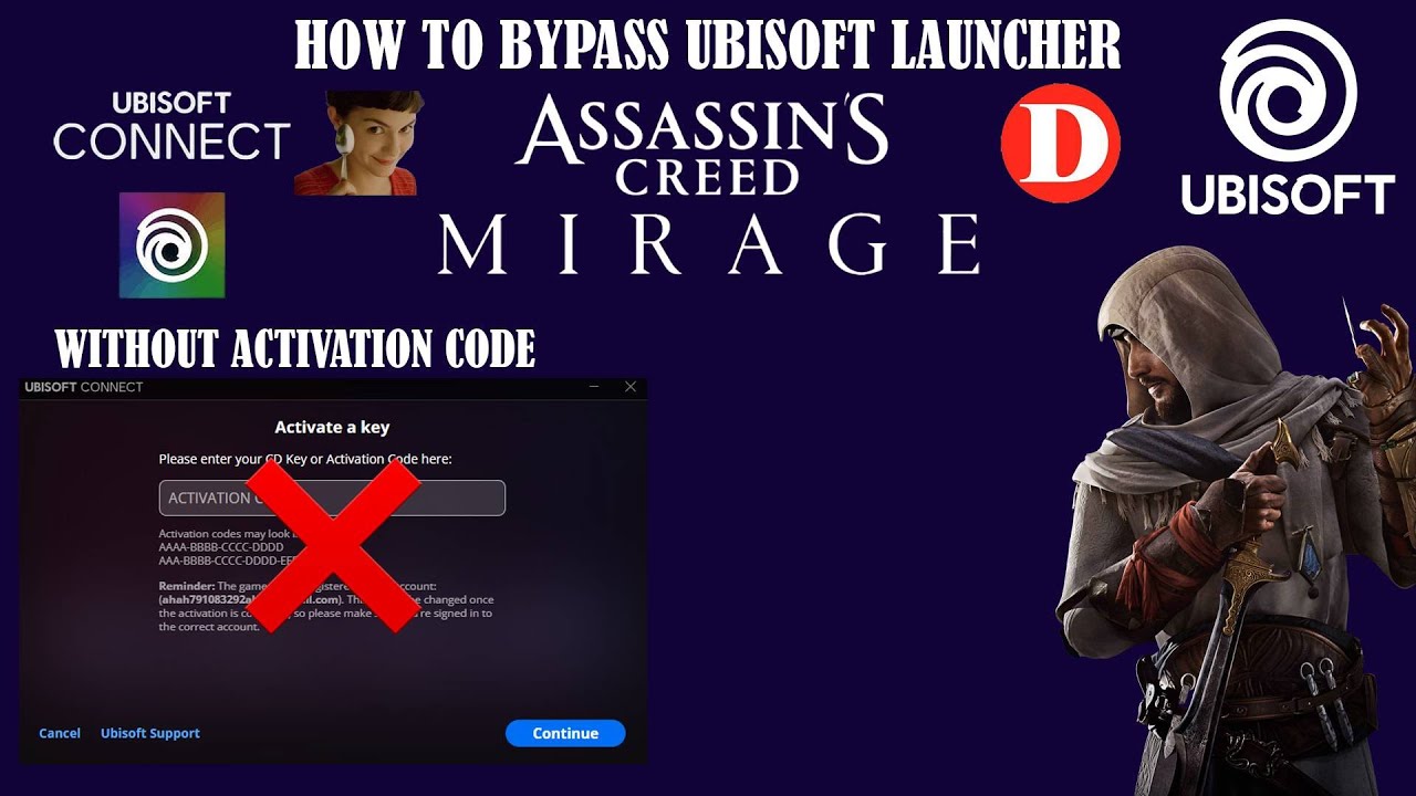 How To Bypass Ubisoft Launcher: A Guide for Assassin's Creed Mirage