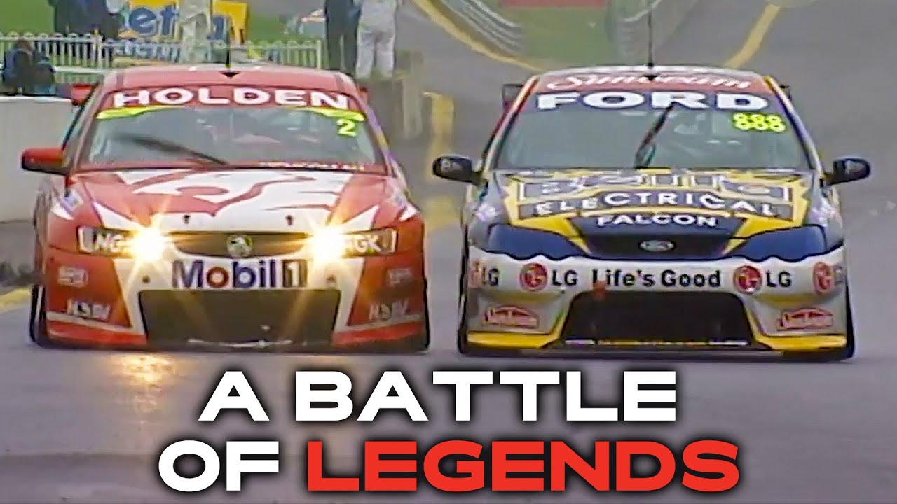 Last 20 Laps - Lowndes vs Skaife 2005 Sandown 500 | 2024 Repco Supercars Championship