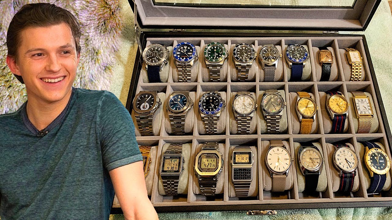 Tom Holland's Ridiculous Watch Collection
