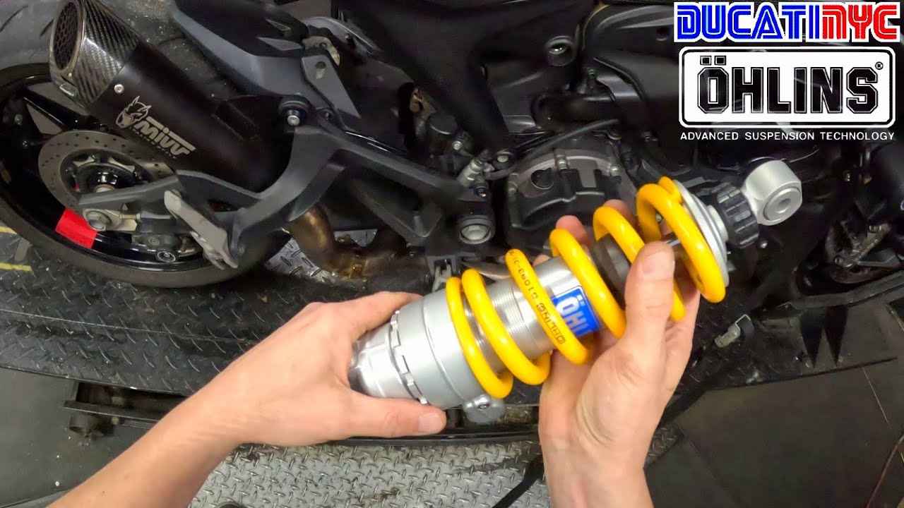 How To | Ohlins DU126 Shock install | Ducati Monster 937