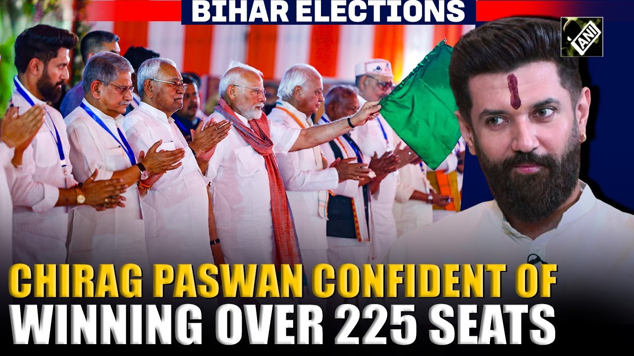LJP (RV)&rsquo;s Chirag positive on winning over 225 seat in Bihar, says &ldquo;Alliance&hellip;is winning combination&rdquo;