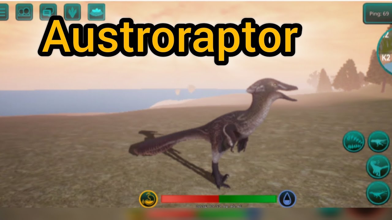 Gameplay de austroraptor |the cursed isle