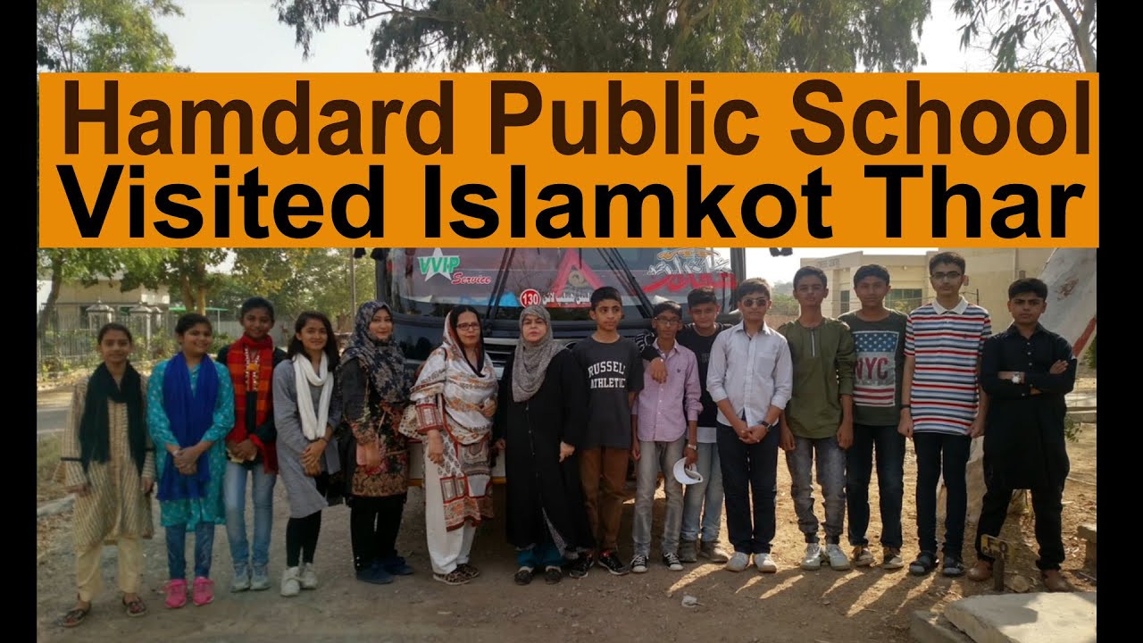 Hamdard Public School Visited Islamkot, Thar 2019
