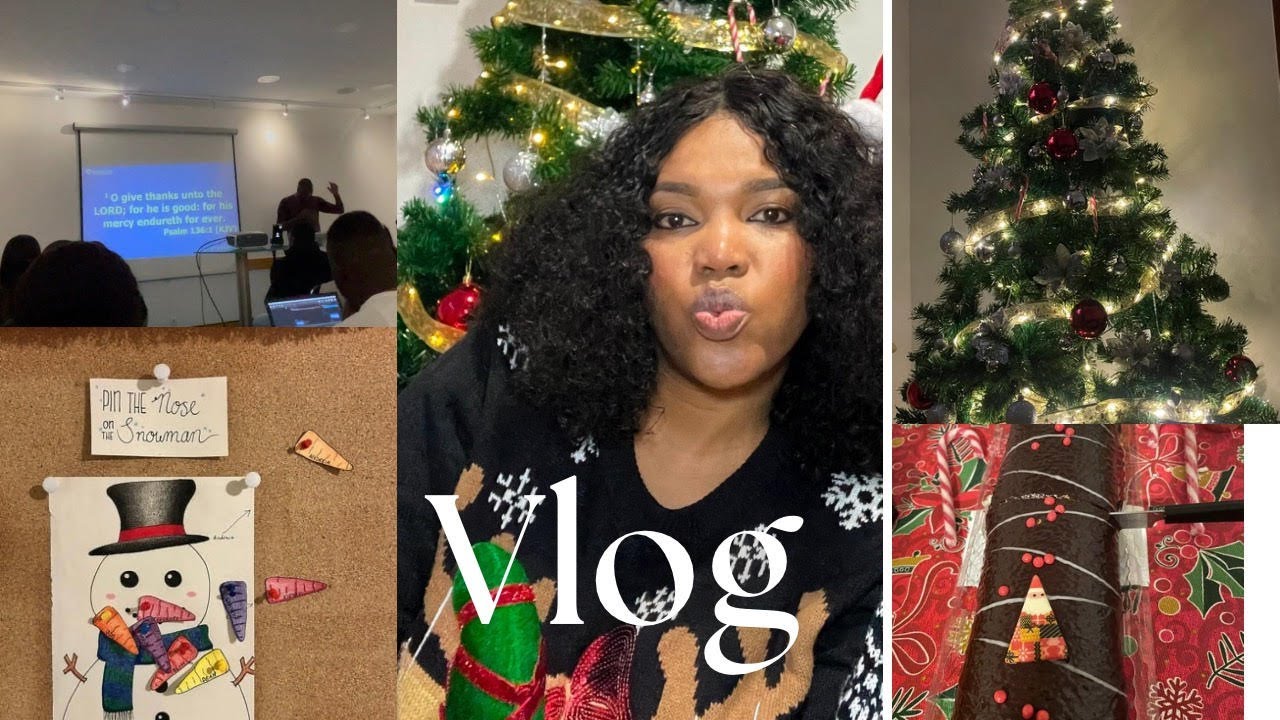 Dominion City Lisbon Thanksgiving Service | Christmas party with friends | Christmas Tree set up