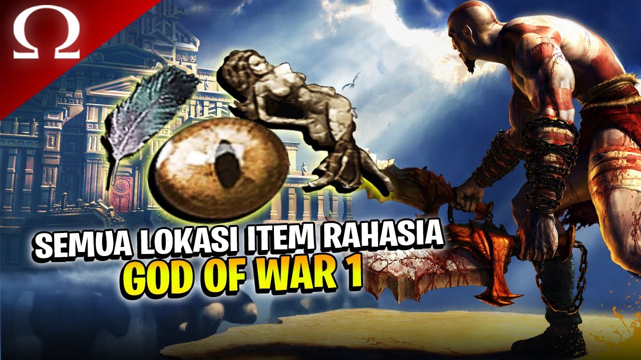 SEMUA LOKASI KOTAK DAN ITEM RAHASIA YANG ADA DI GAME GOD OF WAR 1 LENGKAP