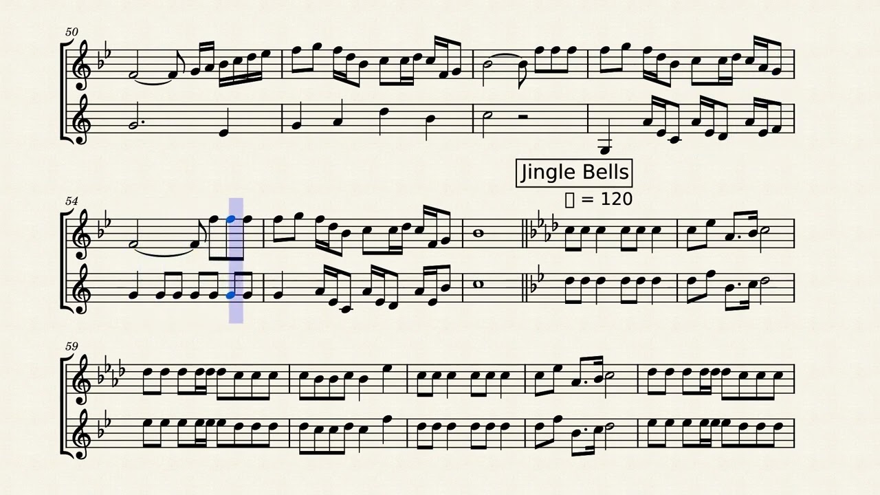 The Christmas Medley - Flute and Clarinet Duet