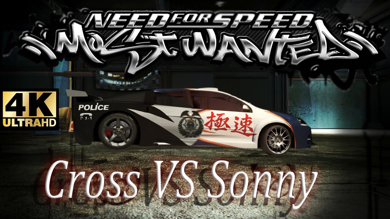 NFS MW REMASTERED 2022 Cross vs Sonny (4K 60FPS)