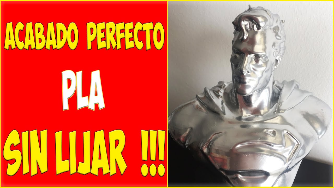 Buen acabado en pla SIN LIJAR - probando el producto 3D FINISH de RESIN PRO