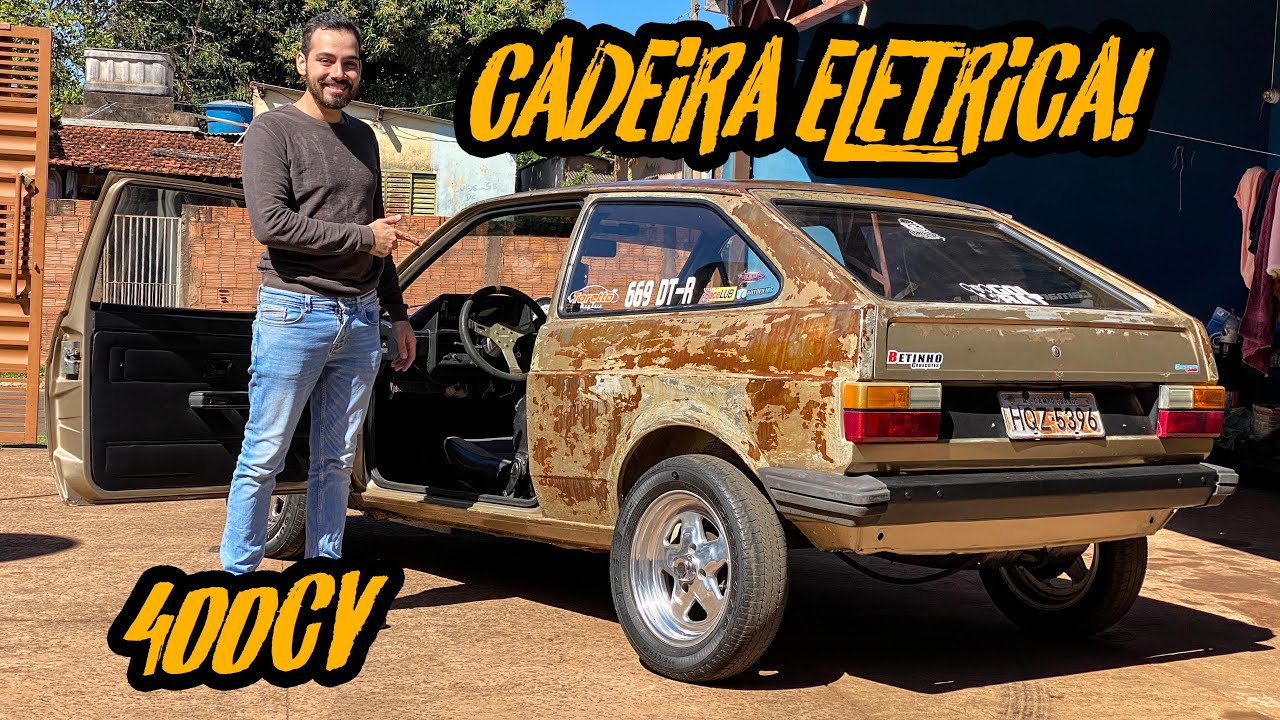BENGADOR DE AUDI! ACELEREI TUDO O GOLRAT DE 400CV NO CARBURADOR