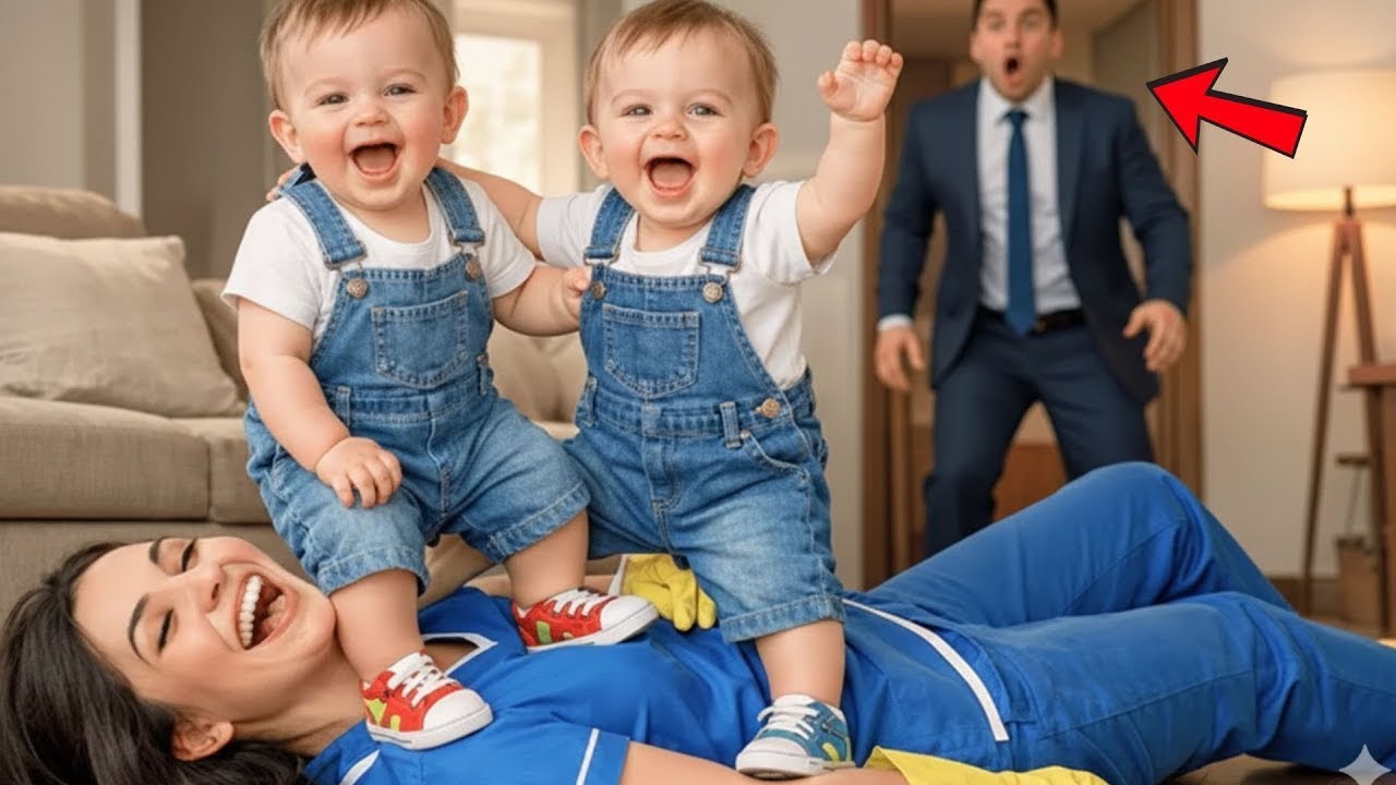 Il Prétend Voyager… Mais Découvre ce que la Femme de Ménage Fait avec ses Enfants !